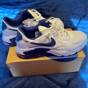 Men’s size 12 blue and white Nike Air Max